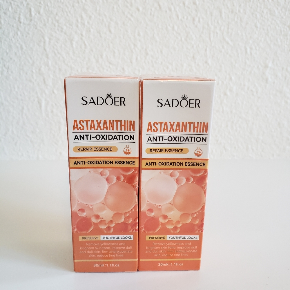 2 pack Sadoer Astaxanthin Antioxidation essence